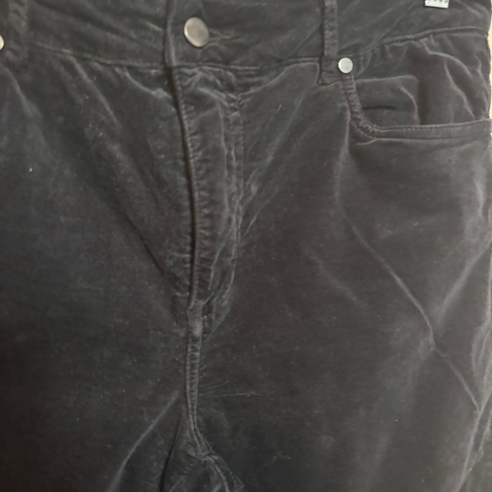 J.McLaughlin Women's Pants Velvet Soft Pockets Black Size 8 - Picture 3 of 6